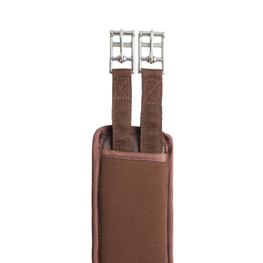 Sangle préformée néoprène Frontera sans élastique Horze Marron demitasse