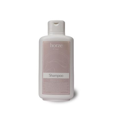 Shampoing à l'huile essentiel d'arbre à thé Horze Rose pale craie