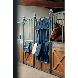 Rideau de box et rangement Neat & Tidy Horze Bleu nuit obscur