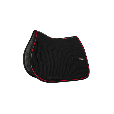 Tapis de selle d'obstacle Cairo Infra-Rouge Horze Gris anthracité foncé