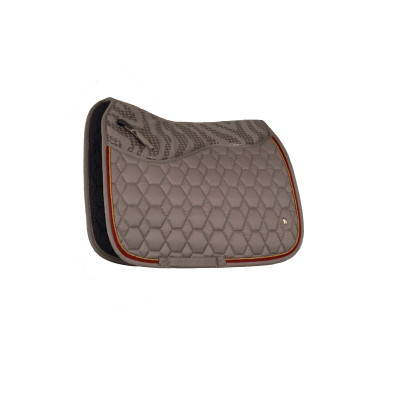 Tapis de selle de dressage Kenya Horze Marron gris fer