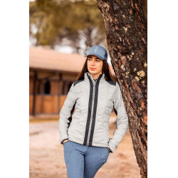 Veste d'équitation Cameron femme Horze Gris harbour mist Veste d'équitation Cameron femme Horze Gris harbour mist