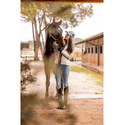 Veste d'équitation Cameron femme Horze Gris harbour mist Veste d'équitation Cameron femme Horze Gris harbour mist