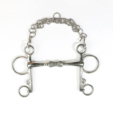 Mors Pelham Horze double brisure Mors Pelham Horze double brisure
