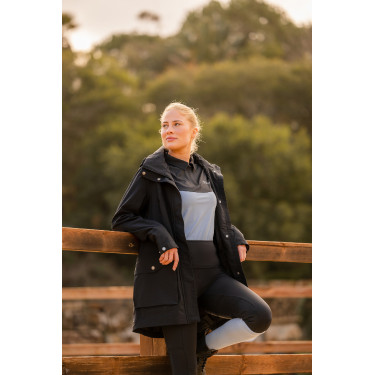 Manteau d'équitation long femme Caroline B Vertigo Manteau d'équitation long femme Caroline B Vertigo