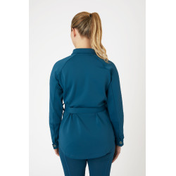 Veste-chemise Alyssa femme Horze Bleu légion Veste-chemise Alyssa femme Horze Bleu légion