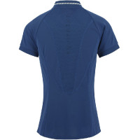 Polo Equithème Elodie Manches courtes Bleu marine Polo Equithème Elodie Manches courtes Bleu marine