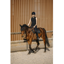 Polo Equithème Margot Noir