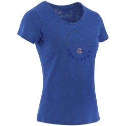 T-shirt Equithème Claire Bleu Monaco
