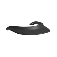 Visière cuir pour casque Naca Marron