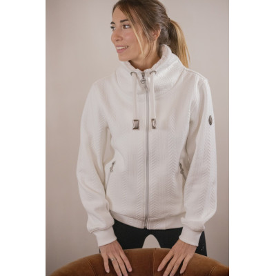 Sweat-shirt Pénélope Laponia Ecru