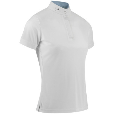 Polo mesh Equithème Betty Blanc