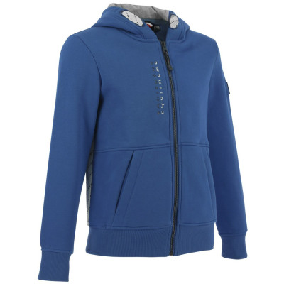 Sweat Equithème Monique Enfant Bleu monaco