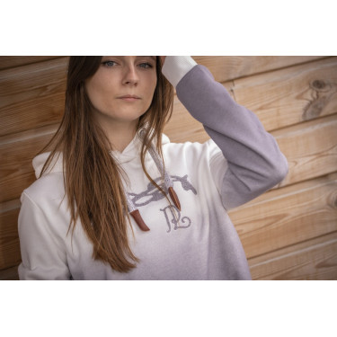 Sweat Pénélope June Tie-Dye gris Sweat Pénélope June Tie-Dye gris