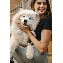 Pull-on Equithème Flora fond silicone Vert sauge