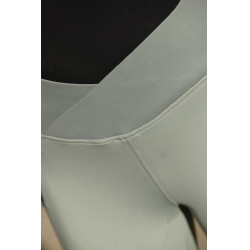 Pull-on Equithème Flora fond silicone Vert sauge