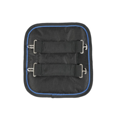 Rallonge de poitrail pour couverture Horze Avalanche Noir