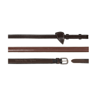 Rênes Caoutchouc 1/2 Dy'on Marron Rênes Caoutchouc 1/2 Dy'on Marron