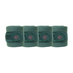 Bandes de polo Polar Fleece Velvet Pearls Kentucky Vert sapin