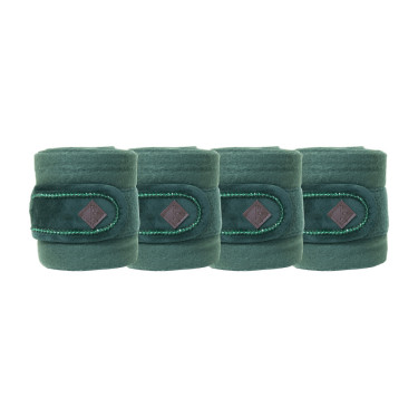 Bandes de polo Polar Fleece Velvet Pearls Kentucky Vert sapin