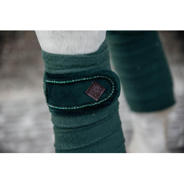 Bandes de polo Polar Fleece Velvet Pearls Kentucky Vert sapin Bandes de polo Polar Fleece Velvet Pearls Kentucky Vert sapin
