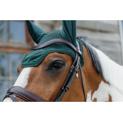 Bonnet Wellington Velvet Pearls Kentucky Vert sapin