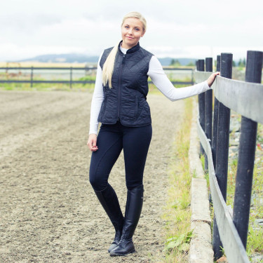 Pantalon Horze Active à fond silicone femme Pantalon Horze Active à fond silicone femme