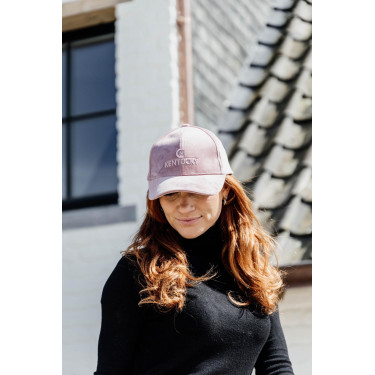 Casquette Baseball Velvet Kentucky Vieux rose
