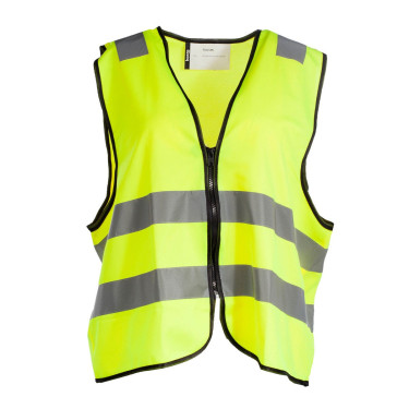 Gilet de sécurité zippé Horze Supreme de couleur fluo Gilet de sécurité zippé Horze Supreme de couleur fluo
