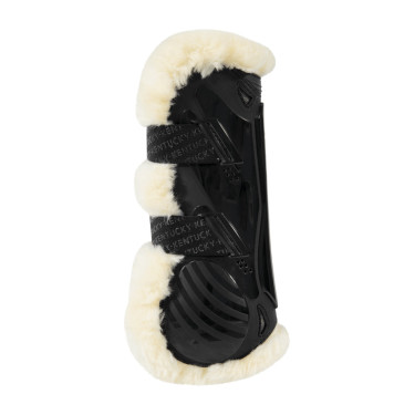 Guêtres Bamboo Élastique mouton vegan Kentucky Noir