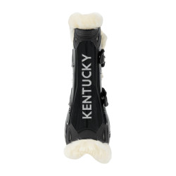 Guêtres Bamboo Élastique mouton vegan Kentucky Noir