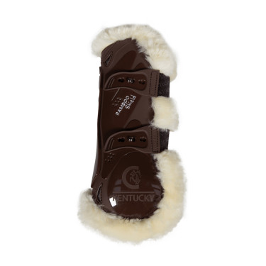 Guêtres Bamboo Élastique mouton vegan Kentucky Marron