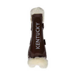 Guêtres Bamboo Élastique mouton vegan Kentucky Marron