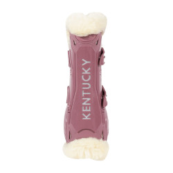 Guêtres Bamboo Élastique mouton vegan Kentucky Vieux rose