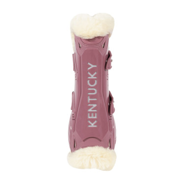 Guêtres Bamboo Élastique mouton vegan Kentucky Vieux rose