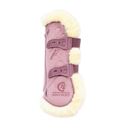 Guêtres Bamboo Élastique Velvet mouton vegan Kentucky Vieux rose Guêtres Bamboo Élastique Velvet mouton vegan Kentucky Vieux rose
