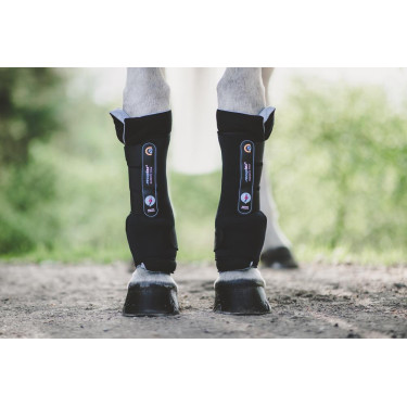 Guêtres de repos Magnétique Recuptex Kentucky Noir