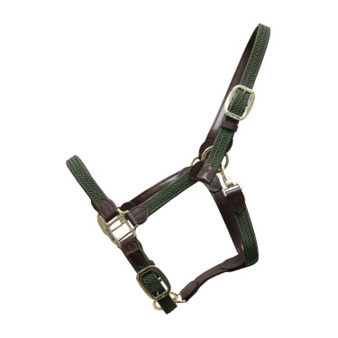 Licol Plaited Nylon Kentucky Vert olive