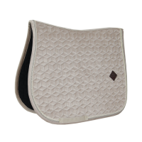 Tapis de selle Basic Velvet jumping Kentucky Beige Tapis de selle Basic Velvet jumping Kentucky Beige