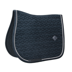 Tapis de selle Basic Velvet jumping Kentucky Noir Tapis de selle Basic Velvet jumping Kentucky Noir