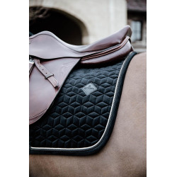 Tapis de selle Basic Velvet jumping Kentucky Noir Tapis de selle Basic Velvet jumping Kentucky Noir