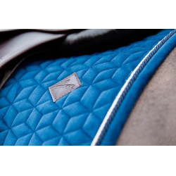 Tapis de selle Basic Velvet jumping Kentucky Bleu marine Tapis de selle Basic Velvet jumping Kentucky Bleu marine
