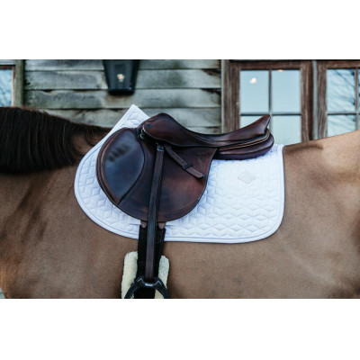 Tapis de selle Classic jumping Kentucky Blanc