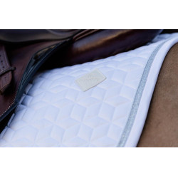 Tapis de selle Glitter Rope jumping Kentucky Blanc