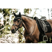 Tapis de selle Pearls dressage Kentucky Noir