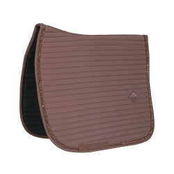 Tapis de selle Pearls dressage Kentucky Marron