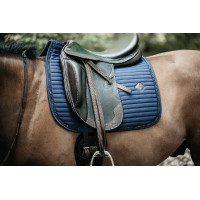 Tapis de selle Pearls dressage Kentucky Bleu marine