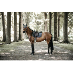 Tapis de selle Pearls jumping Kentucky Gris Tapis de selle Pearls jumping Kentucky Gris