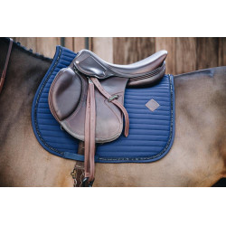 Tapis de selle Pearls jumping Kentucky Bleu marine Tapis de selle Pearls jumping Kentucky Bleu marine