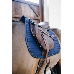 Tapis de selle Pearls jumping Kentucky Bleu marine Tapis de selle Pearls jumping Kentucky Bleu marine